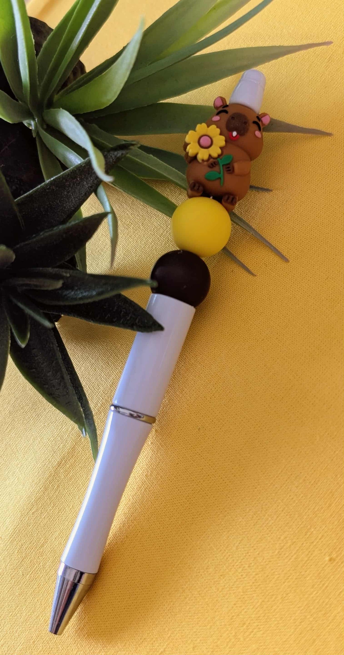 Stylo CAPYBARA blanc