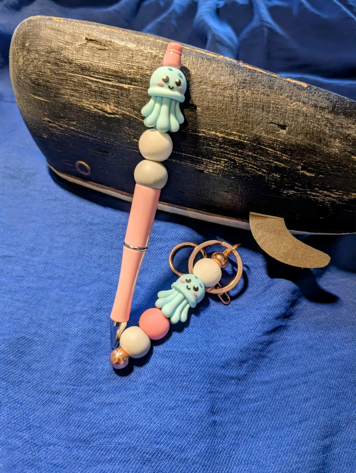 Ensemble stylo et porte-clés MÉDUSE 1