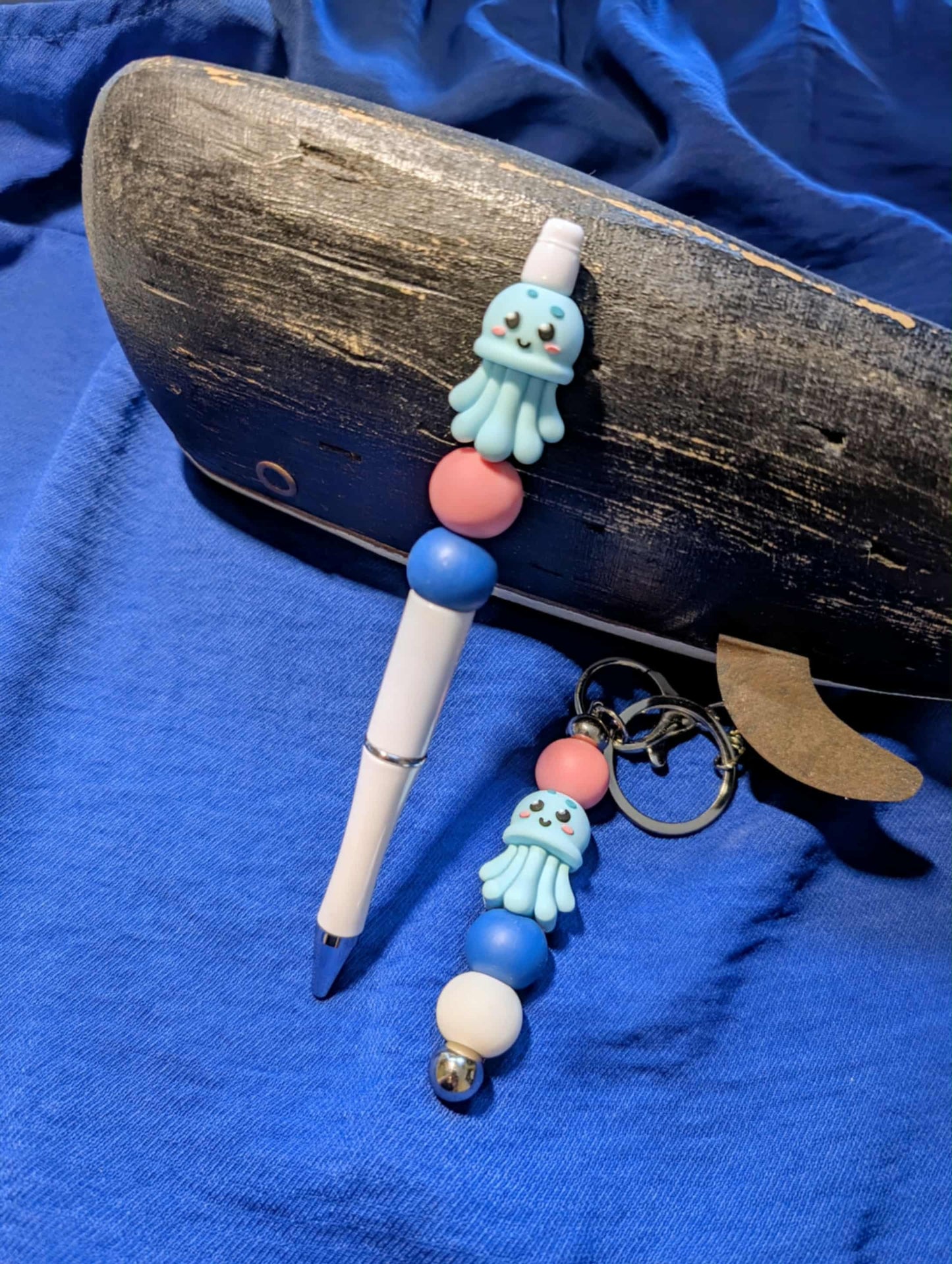 Ensemble stylo et porte-clés MÉDUSE 2