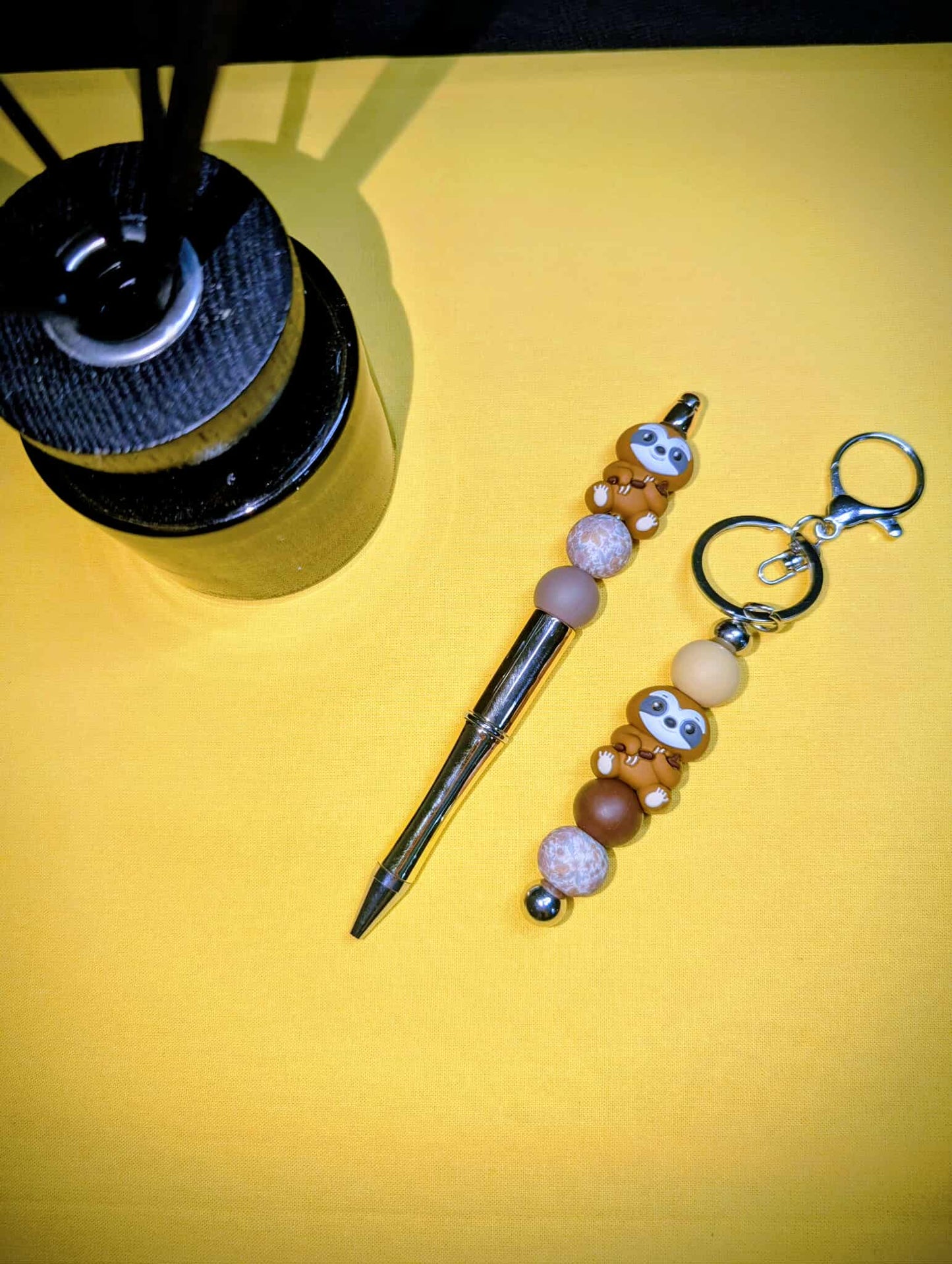 Ensemble stylo et porte-clés PARESSEUX