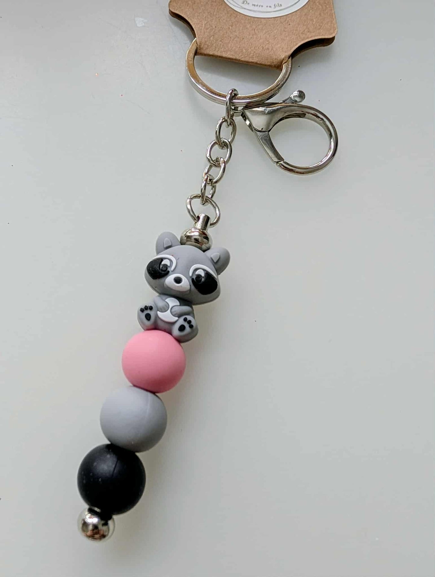 Porte-clés RATON LAVEUR