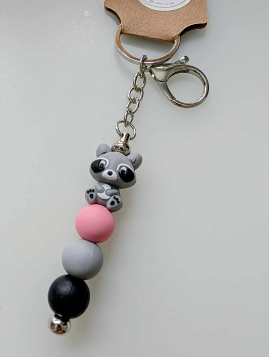 Porte-clés RATON LAVEUR